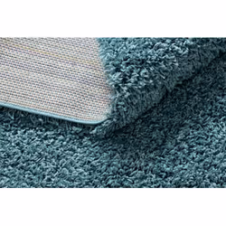 Dywan AZURE shaggy 5cm - niebieski