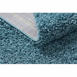 Chodnik AZURE shaggy 5cm - niebieski