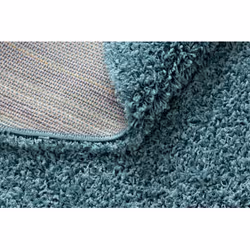 Dywan okrągły AZURE shaggy 5cm - niebieski