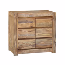 Drewniana komoda z szufladami ML-04-TP - palisander teak