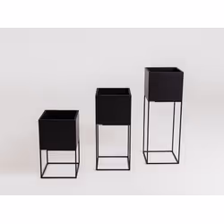 Donica PALMUS METAL 80 - czarny