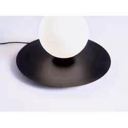 Lampa stołowa SKIVA BALL M - czarny