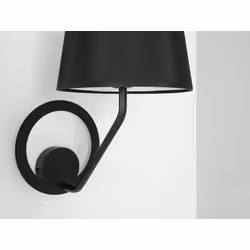 Lampa ścienna SHADE WALL - czarny