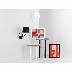 Lampa ścienna SHADE WALL - czarny