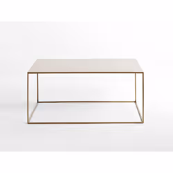 Stół kawowy TENSIO METAL 100x60 - złoty