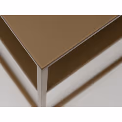 Stół kawowy TENSIO 2 FLOOR METAL 80 - złoty
