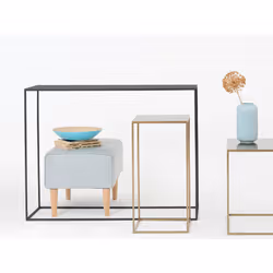 Konsola TENSIO METAL 100x35 - czarny