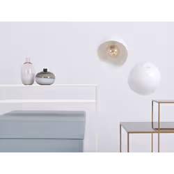 Konsola TENSIO 2 FLOOR METAL 100x35 - biały