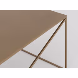 Stolik MEMO METAL 100x60 - złoty