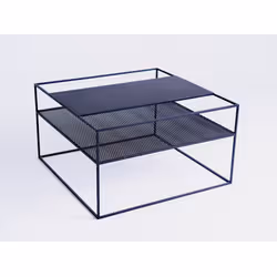 Stół kawowy MATRIX METAL 80 - czarny