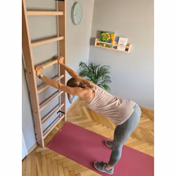 Drewniana drabinka gimnastyczna BenchK 100