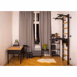 Drabinka sportowa BenchK 722B - czarny
