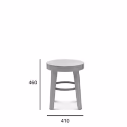 Taboret T-9972/46 UFO twardy