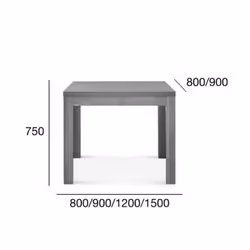Stół ST-9345/4 REST 80x80