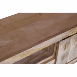 Szafka RTV drewniana NARVIK NR-02-MN 3 szuflady - naturalny