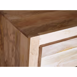 Komoda drewniana z szufladami NARVIK NR-05-MN 180 cm - naturalny