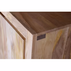 Komoda drewniana z szufladami NARVIK NR-06-MN 200 cm - naturalny
