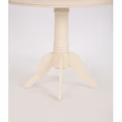 Stół okrągły RIMINI 116 90cm - kremowy