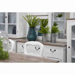 Kredens prowansalski RIMINI WHITE 01 - biały