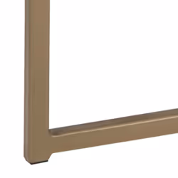 Stolik kawowy ALISMA 120x60 - biały/złoty
