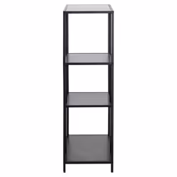 Regał SEAFORD 114 cm - czarny
