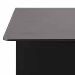 Półka metalowa JOLIET 35 cm - czarny