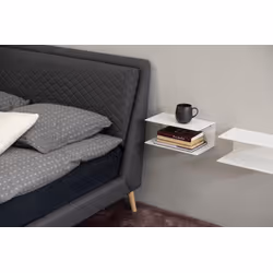 Półka metalowa JOLIET 35cm - biały