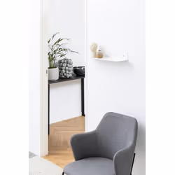 Półka metalowa JOLIET 50 cm - biały