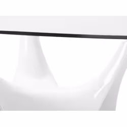 Stół okrągły FT318 120 cm - biały