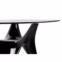 Stół okrągły FT318 120 cm - czarny