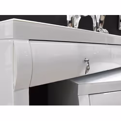 Toaletka 15JS0065-1 120 cm - białe szkło
