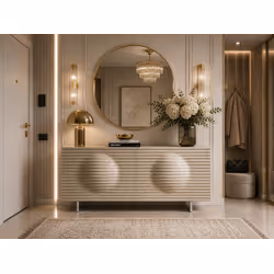 Komoda 6-szufladowa HUDSON 09 - piaskowy połysk