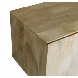 Drewniana szafka RTV 2-drzwiowa ST-23-MN - naturalny