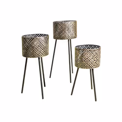 Kwietnik ażurowy TOYJ19-477 Ø25x63 cm