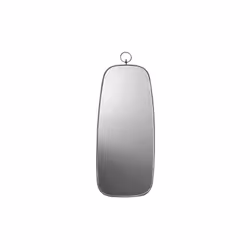 Lustro retro z zawieszką TOYJ19-092 33x82 cm - czarny