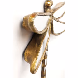 Dekoracja ścienna DRAGONFLY MIRROR 27x35 - lustrzany/złoty