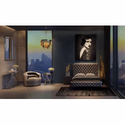 Dywan z wiskozy COSY ROCK 240x170 - antracyt