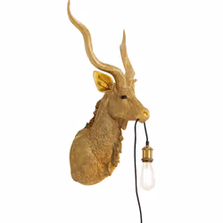 Kinkiet ANIMAL GOAT - złoty