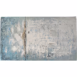 Dywan bawełniany ABSTRACT 240x170 - jasny niebieski