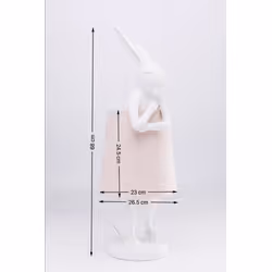 Lampa stołowa ANIMAL RABBIT 68 - biały/różowy
