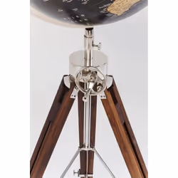 Globus stojący GLOBE EARTH - czarny/brązowy