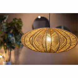 Lampa wisząca pleciona NIMBUS - beżowy