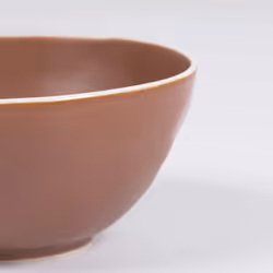 Miseczka ceramiczna brązowa Ø15x7 cm