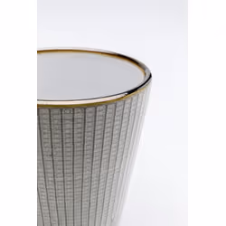 Kubek ceramiczny AMALIA - szarobeżowy