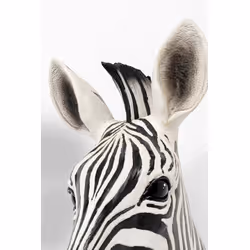 Dekoracja ścienna ZEBRA 33x78 - czarny/biały