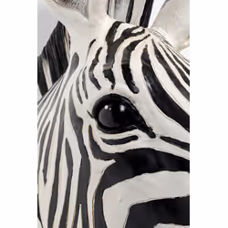 Dekoracja ścienna ZEBRA 33x78 - czarny/biały