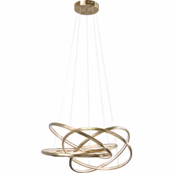 Lampa wisząca LED SATURN 75 - złoty