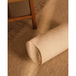 Poszewka dekoracyjna biała 50 cm