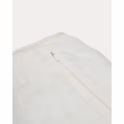 Poszewka dekoracyjna biała 50 cm