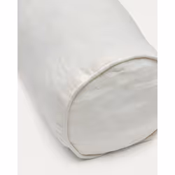 Poszewka dekoracyjna biała 50 cm